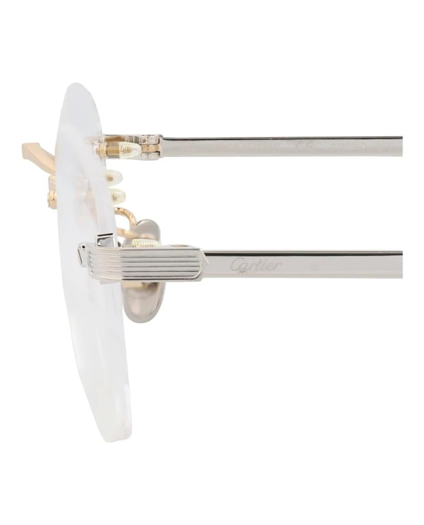 Cartier Square-Frame Titanium Optical Frames 4