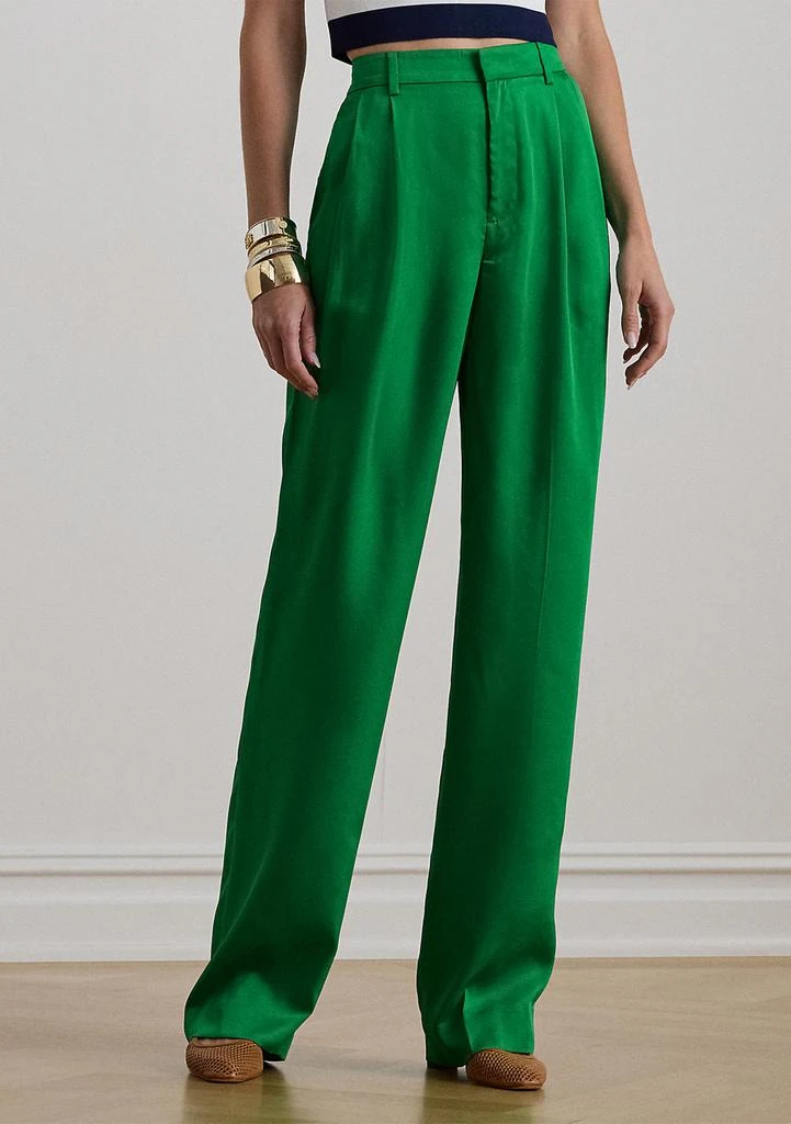 Ralph Lauren Pleated Twill Tapered Pant