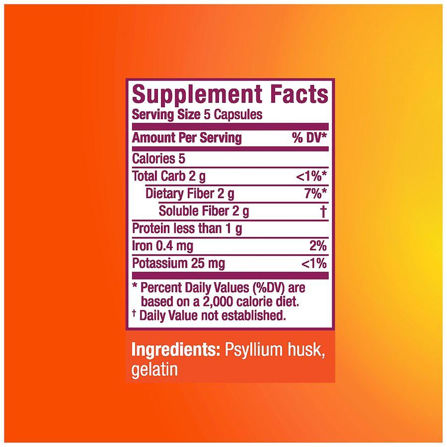 Metamucil Daily Psyllium Husk Powder Supplement, 3-in-1 Fiber for Digestive Health
