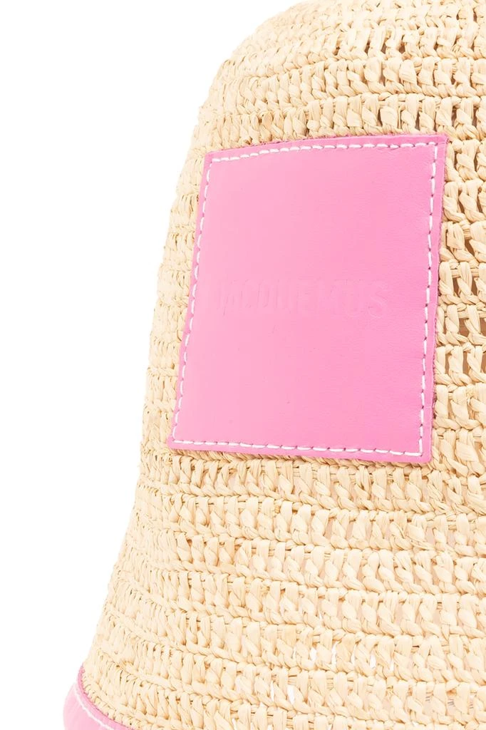 Jacquemus ‘Soli’ woven bucket hat 5