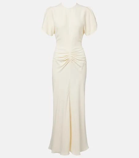 victoria beckham midi dress sale Victoria Beckham Panelled Cami Dress In Navy - 6