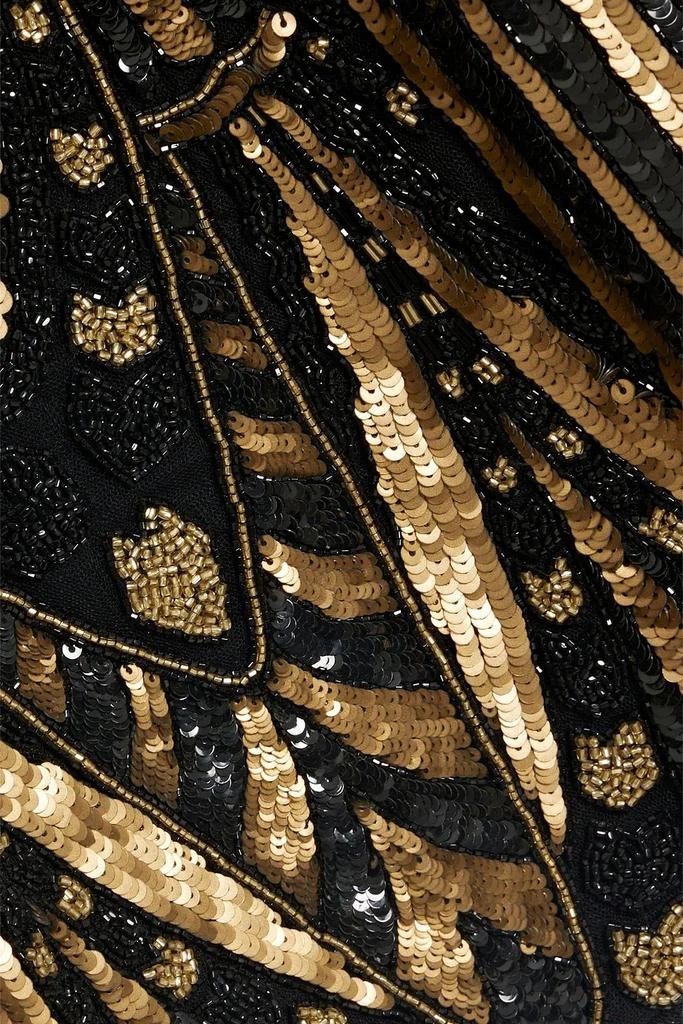 Zuhair Murad Embellished ruffled tulle mini dress 4