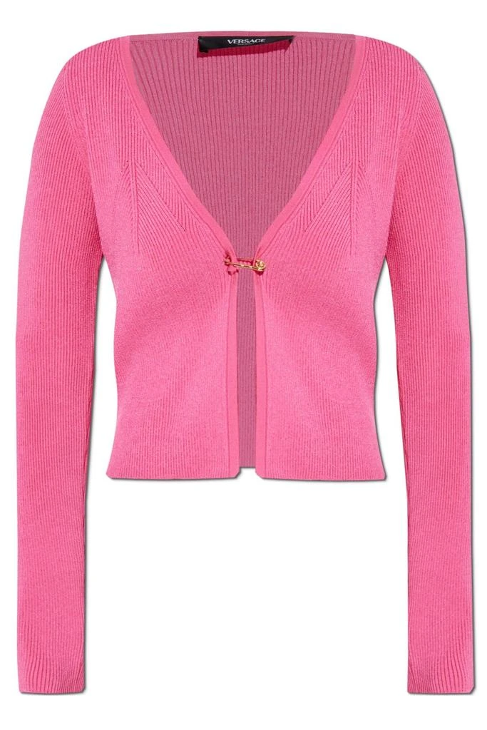 Versace Versace Safety Pin Fastened Cardigan 1