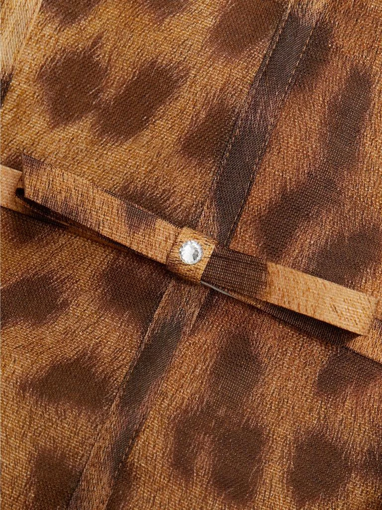Zimmermann Crush Leopard Paneled Midi-Dress - Dresses & Skirts - Free  Shipping - BeyondStyle