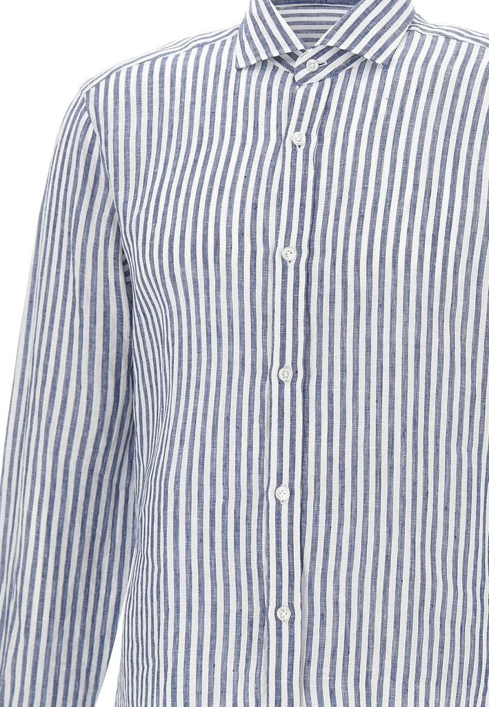 BARBA Barba Striped Long Sleeve Shirt 4