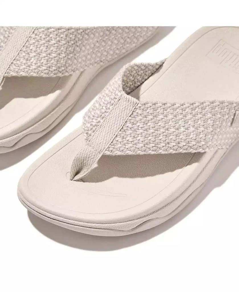 FitFlop Women's Surfa Multi-Tone Webbing Toe-Post Sandals 5