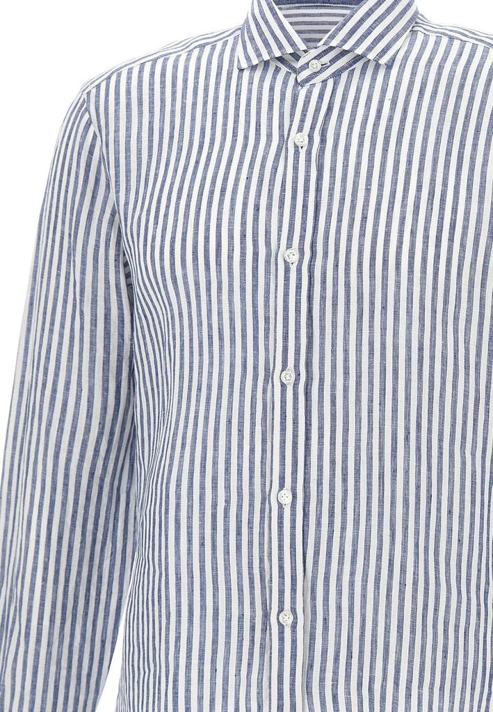 BARBA Barba Striped Long Sleeve Shirt 4