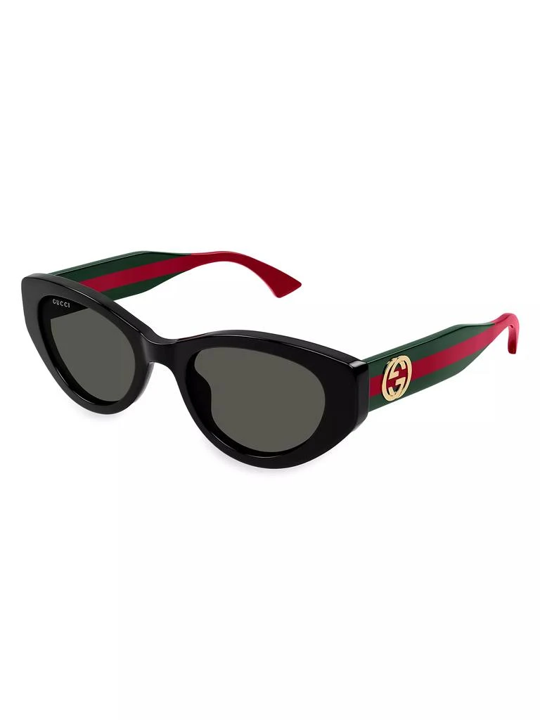 Gucci New Pop Web 52MM Cat-Eye Sunglasses 1