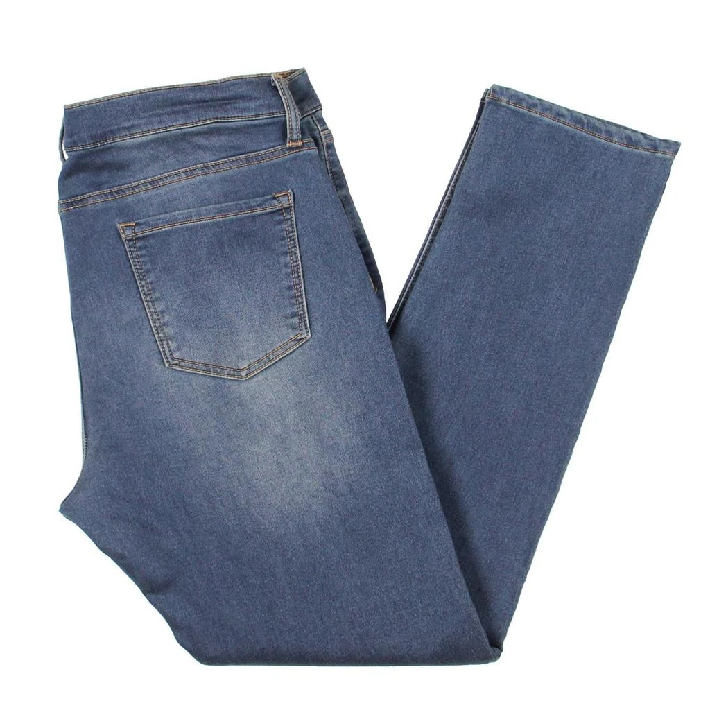 Lazer Mens Stretch Denim Straight Leg Jeans 2
