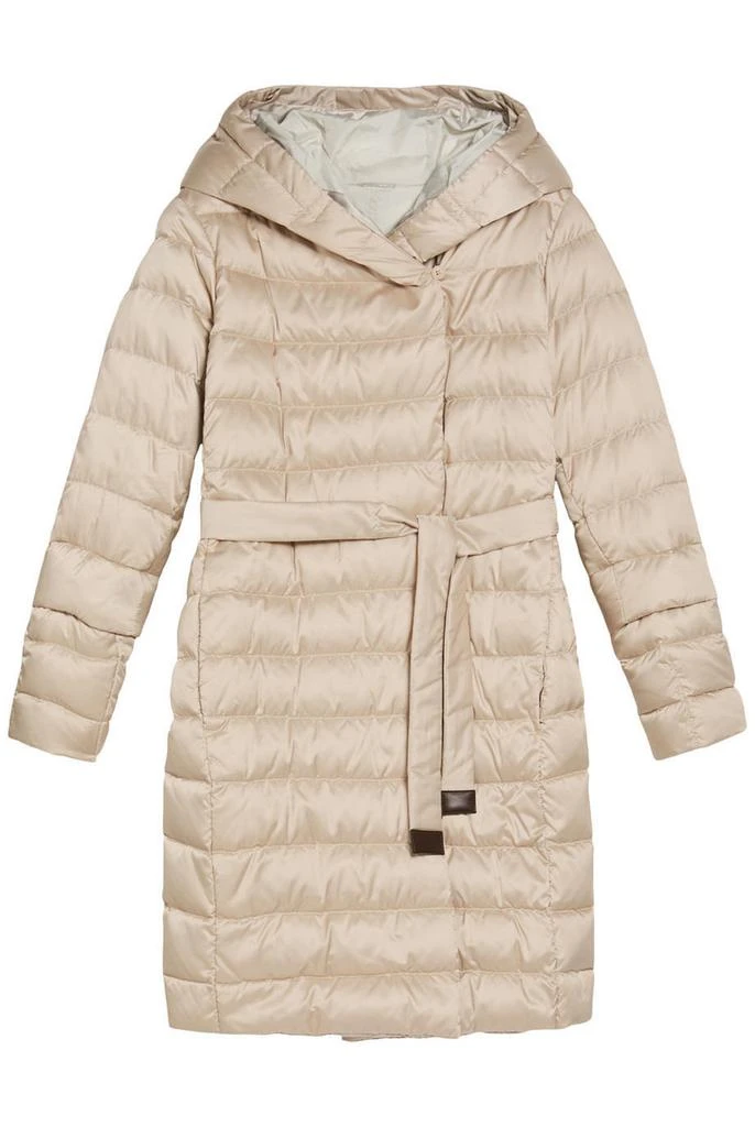 Weekend Max Mara Reversible down jacket in water-repellent satin 7