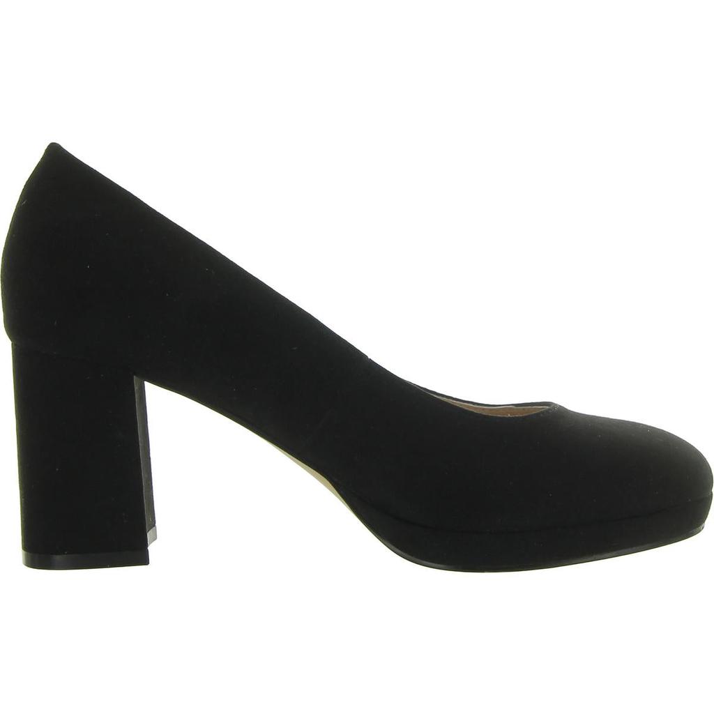 Bandolino Cooler Womens Faux Suede Slip-On Pumps
