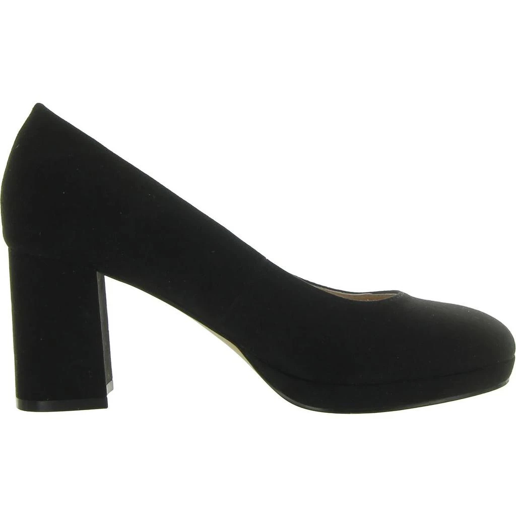 Bandolino Cooler Womens Faux Suede Slip-On Pumps 2