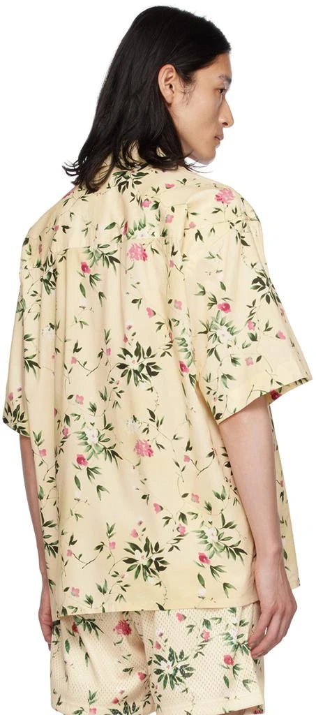 John Elliott Yellow Floral Shirt 3