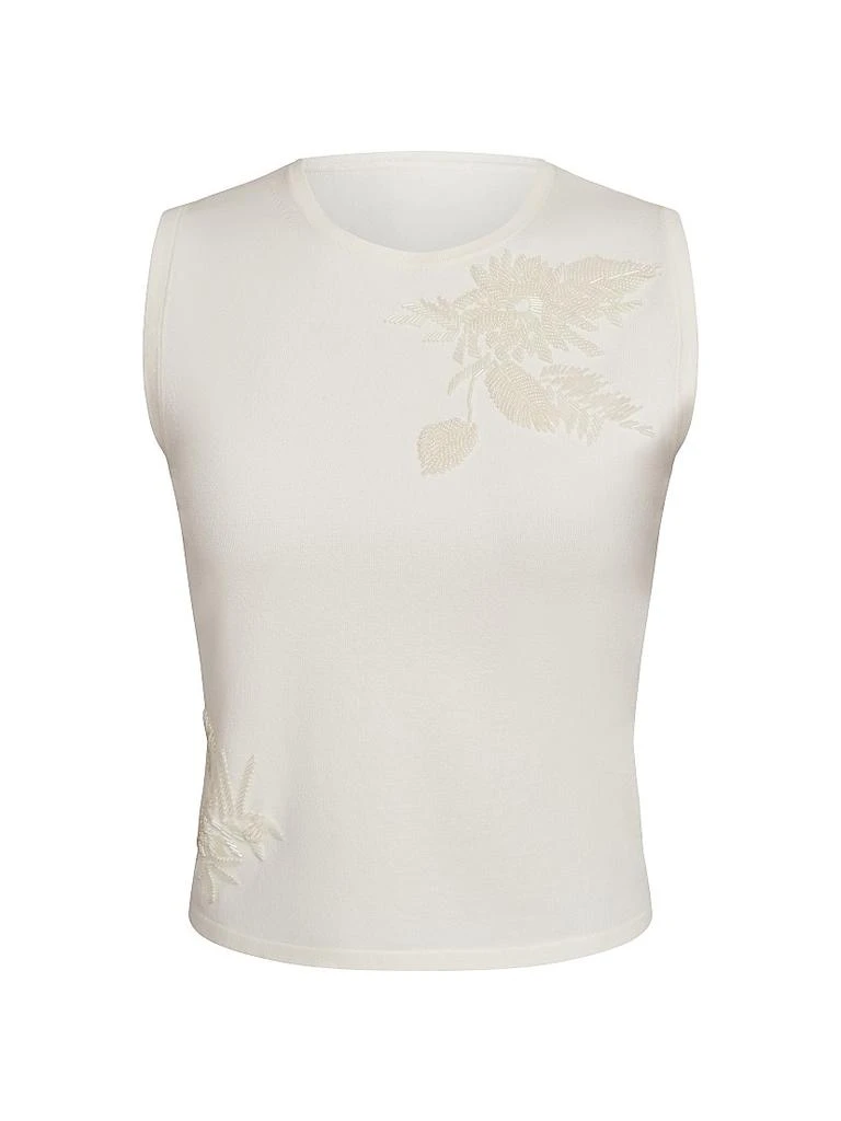 Kay Unger Kathryn Embellished Knit Top 1