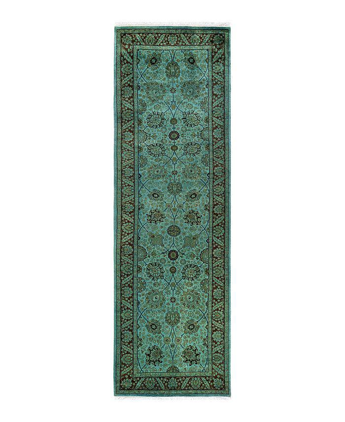 Bloomingdale's Bloomingdale's Fine Vibrance M1406 Runner Area Rug, 3'1" x 10'1"