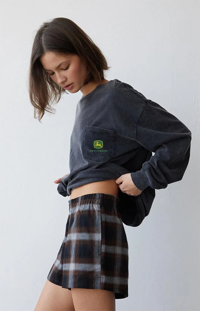 John Deere Plaid Low Rise Boxer Shorts 3