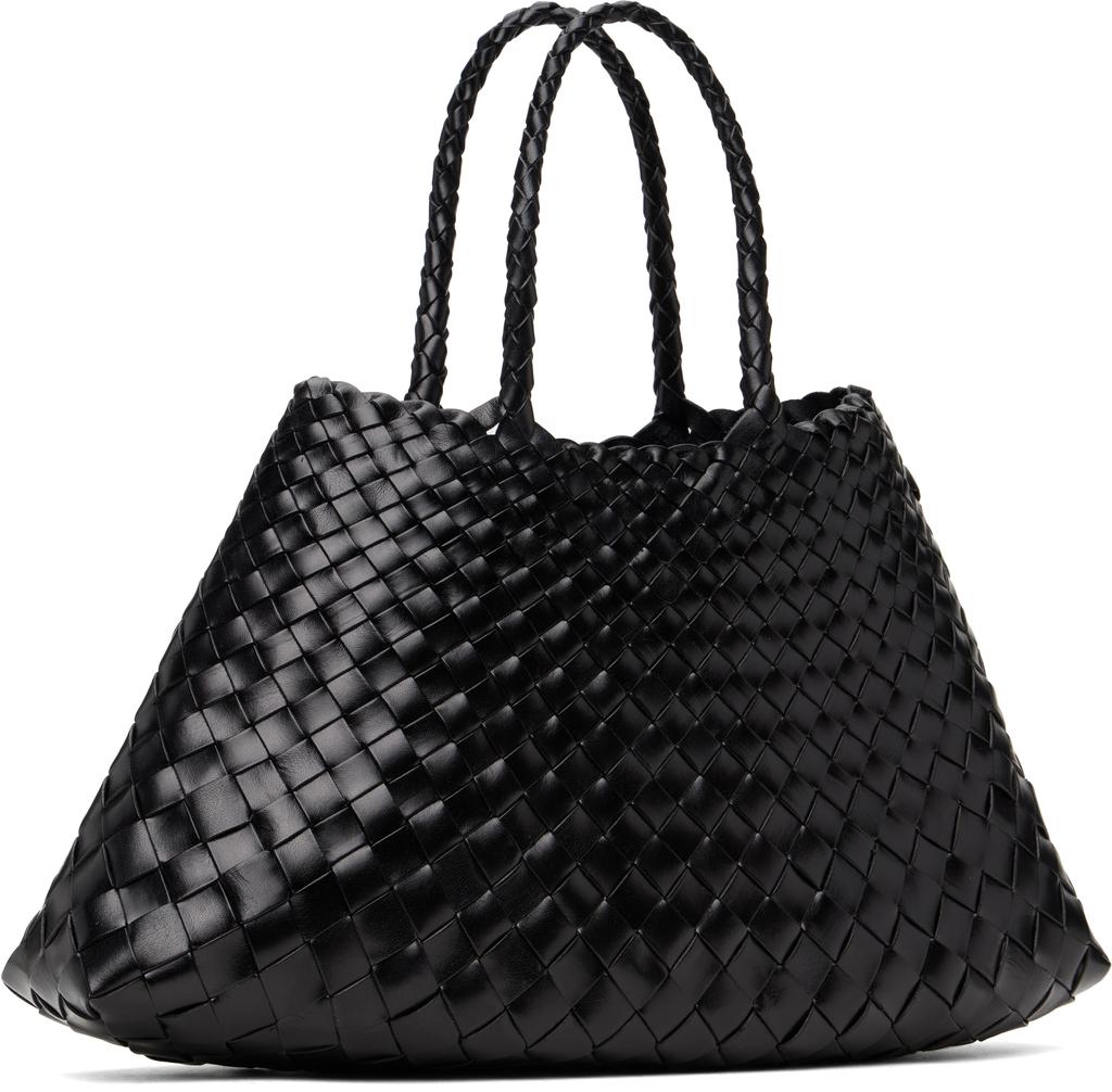DRAGON DIFFUSION Black Santa Croce Small Tote - Tote Bags
