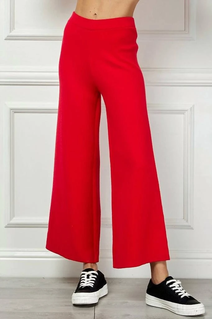 AMONGST OTHERS Amongst Others - Match Made Cropped Wide Sweater Pant 3