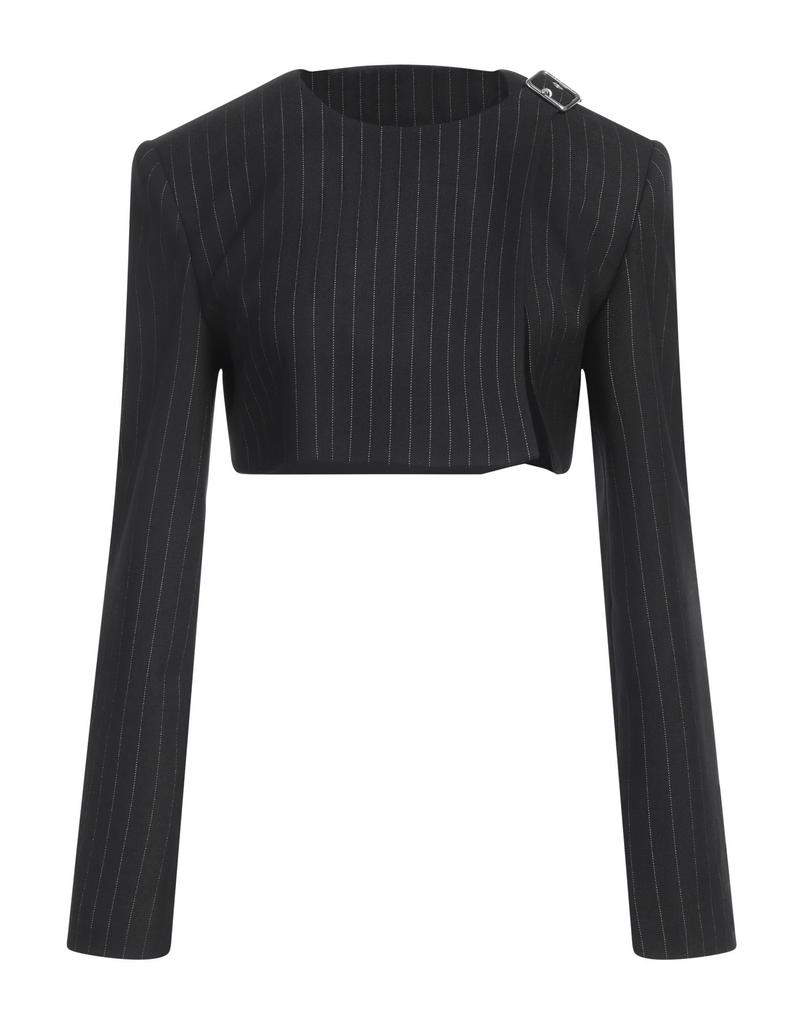 ジャケット COURREGES BOW NECK BOMBER JACKET Courreges Bow Collar Oversized Bomber Jacket - Brown
