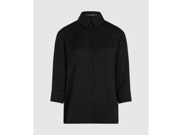 Karl Lagerfeld Paris LUNA JACQUARD BLOUSE
