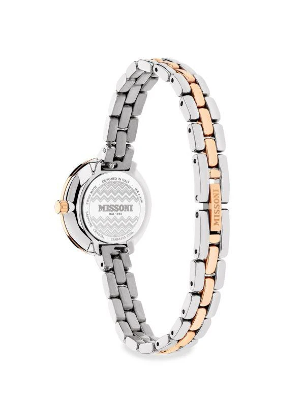 Missoni Petite 25MM Stainless Steel Bracelet Watch 2