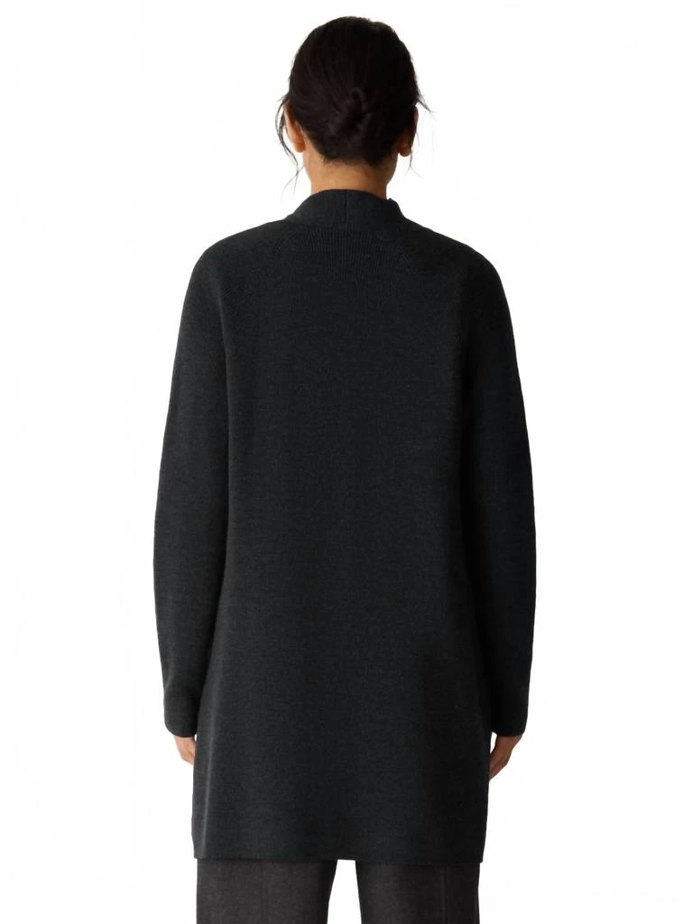 Eileen Fisher Women
s Long Cardigan In Charcoal 2