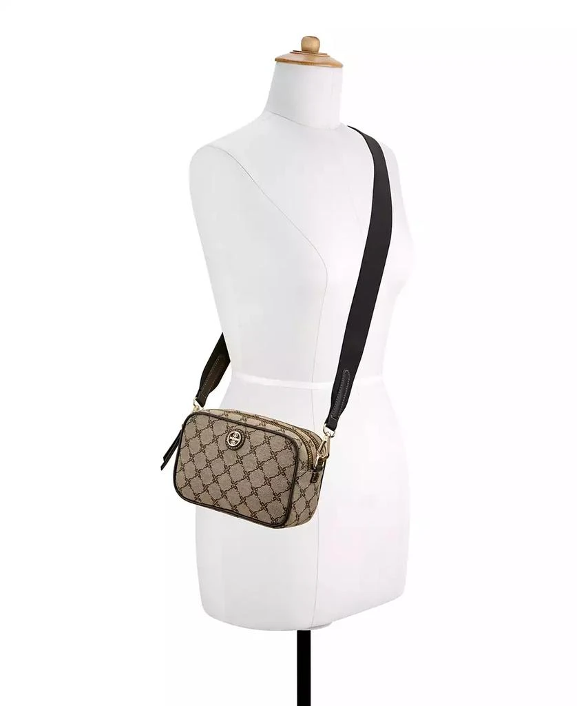 Nine West Avaya Double Zip Camera Crossbody Bag 5