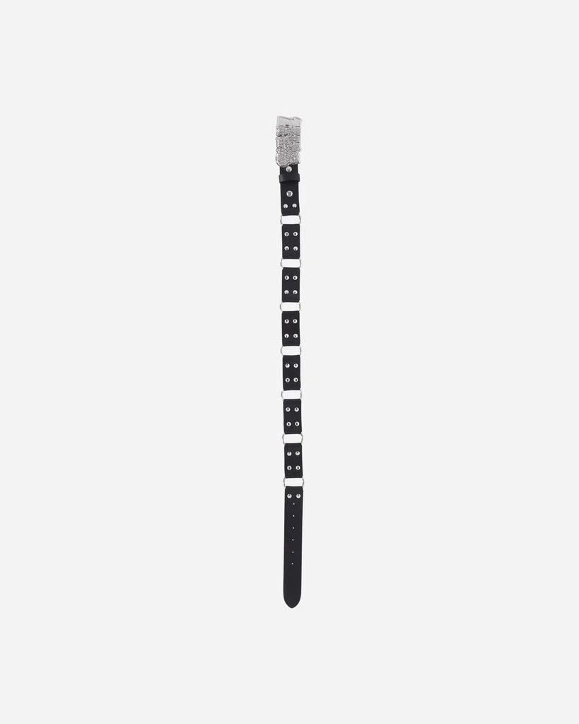 Hysteric Glamour Hypnotized Logo Ring Leather Belt Black 3