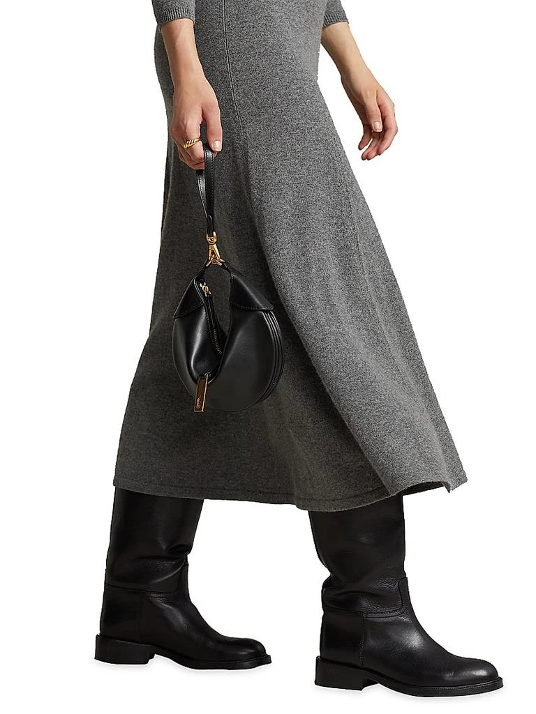 Ralph Lauren Mini Polo ID Leather Shoulder Bag 7