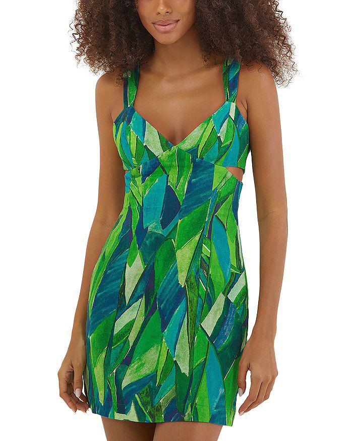 Vix Swimwear Tropics Mari Swim Cover-Up Mini Dress