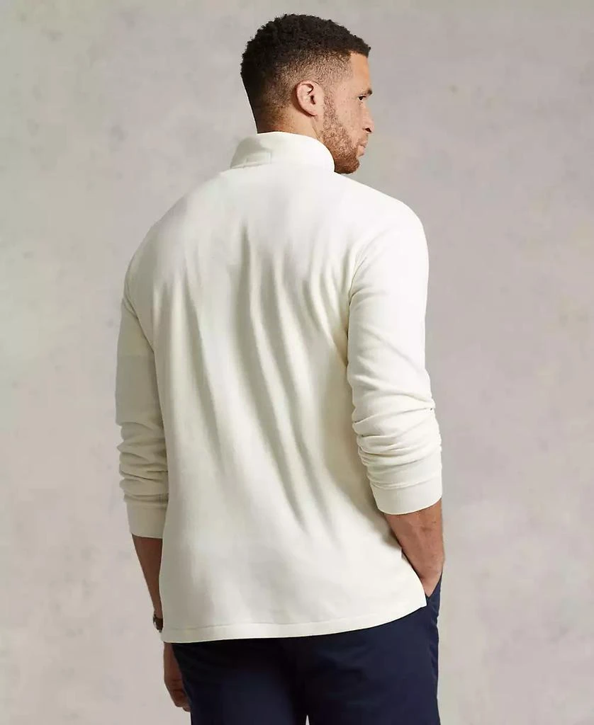 Ralph Lauren Men's Big & Tall Estate-Rib Quarter-Zip Pullover 2