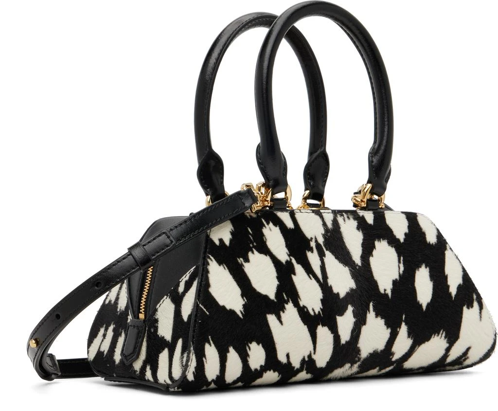 Givenchy Black 
White Mini Antigona East-West Bag 3