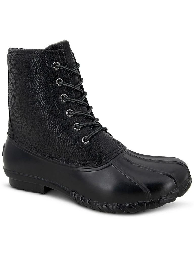 Shop Maine Mens Faux Leather Outdoor Rain Boots on Sale at  display picture 3