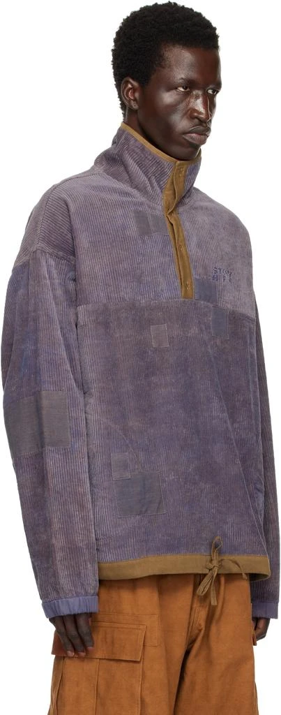 Story mfg. Purple Polite Pullover Sweatshirt 2