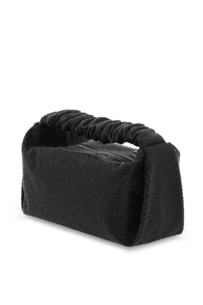 ALEXANDER WANG scrunchie mini bag with crystals 2