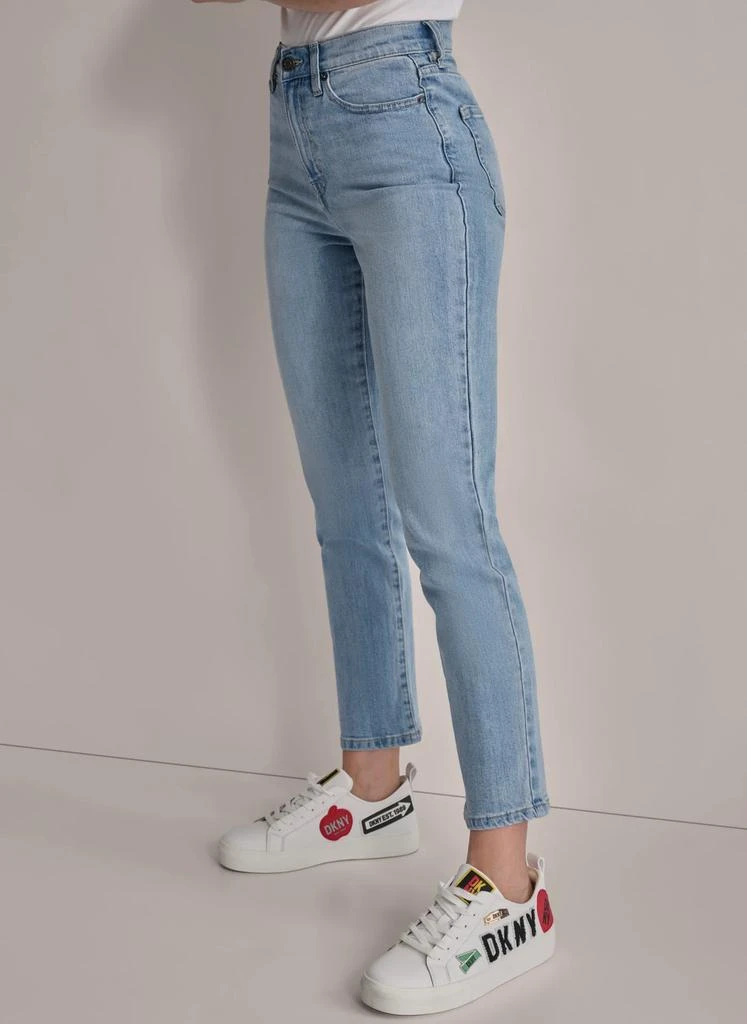 DKNY HIGH RISE SLIM STRAIGHT JEAN 4