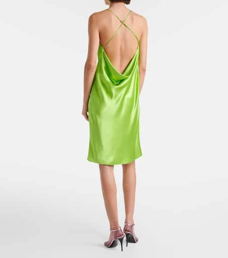Yves Saint Laurent Silk satin slip dress 3