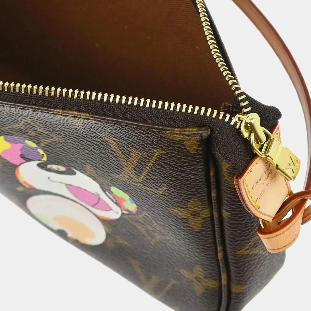 Louis Vuitton Louis Vuitton Brown Monogram Canvas Panda Pochette Accessoires Handbag 5
