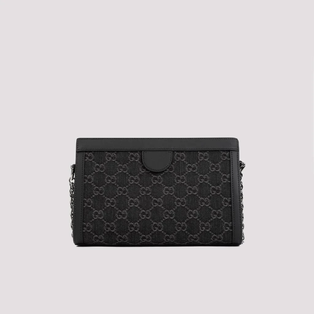 Gucci OPHIDIA SMALL SHOULDER BAG BLACK/GREY 2