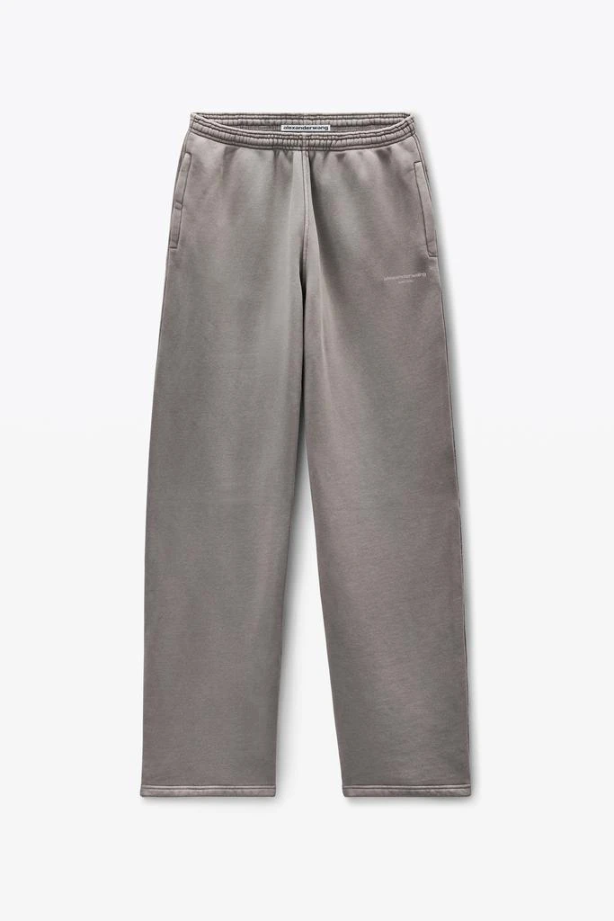 Alexander Wang Grey Wide-Leg Sweatpants 2