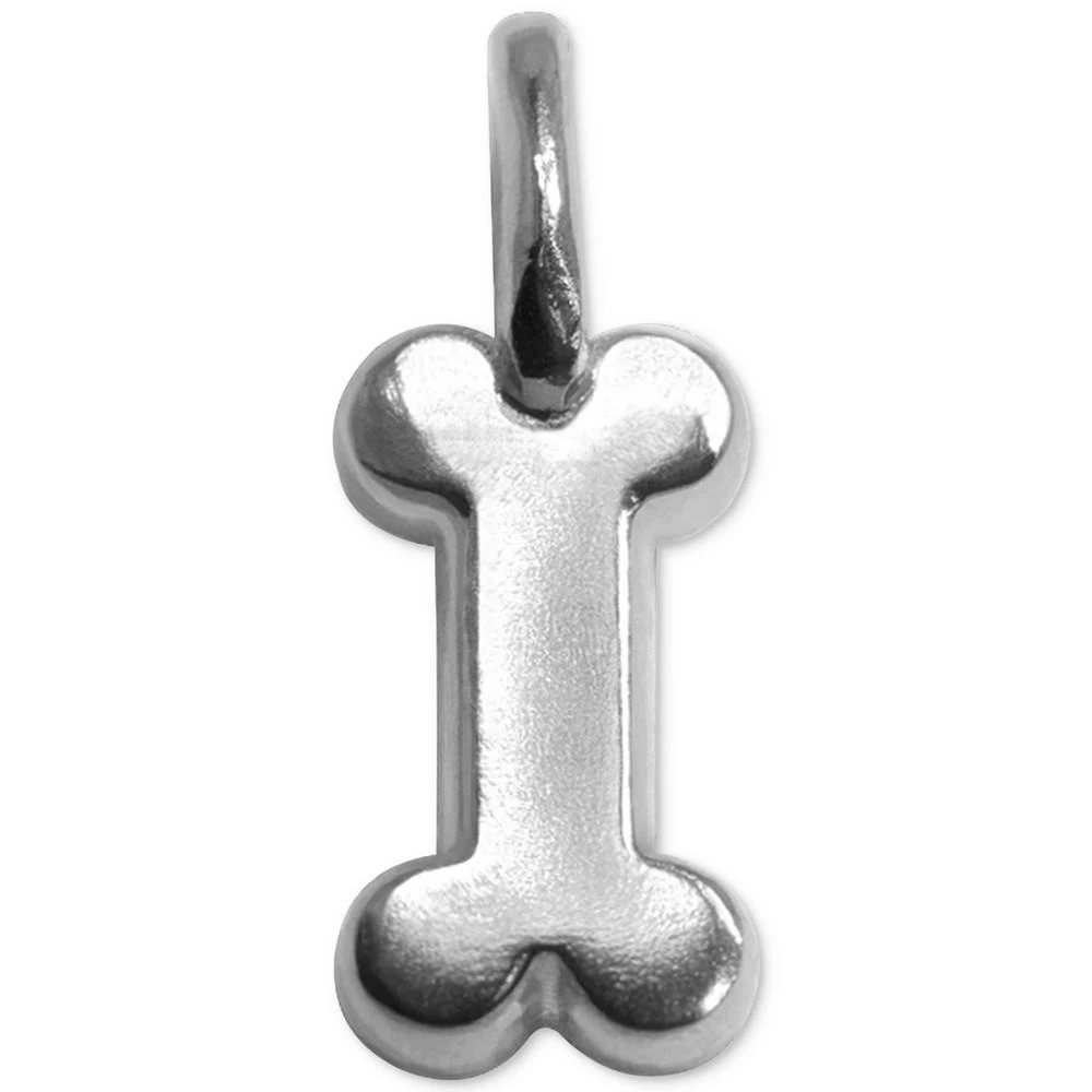 Alex Woo Mini Dog Bone Charm in Sterling Silver 1