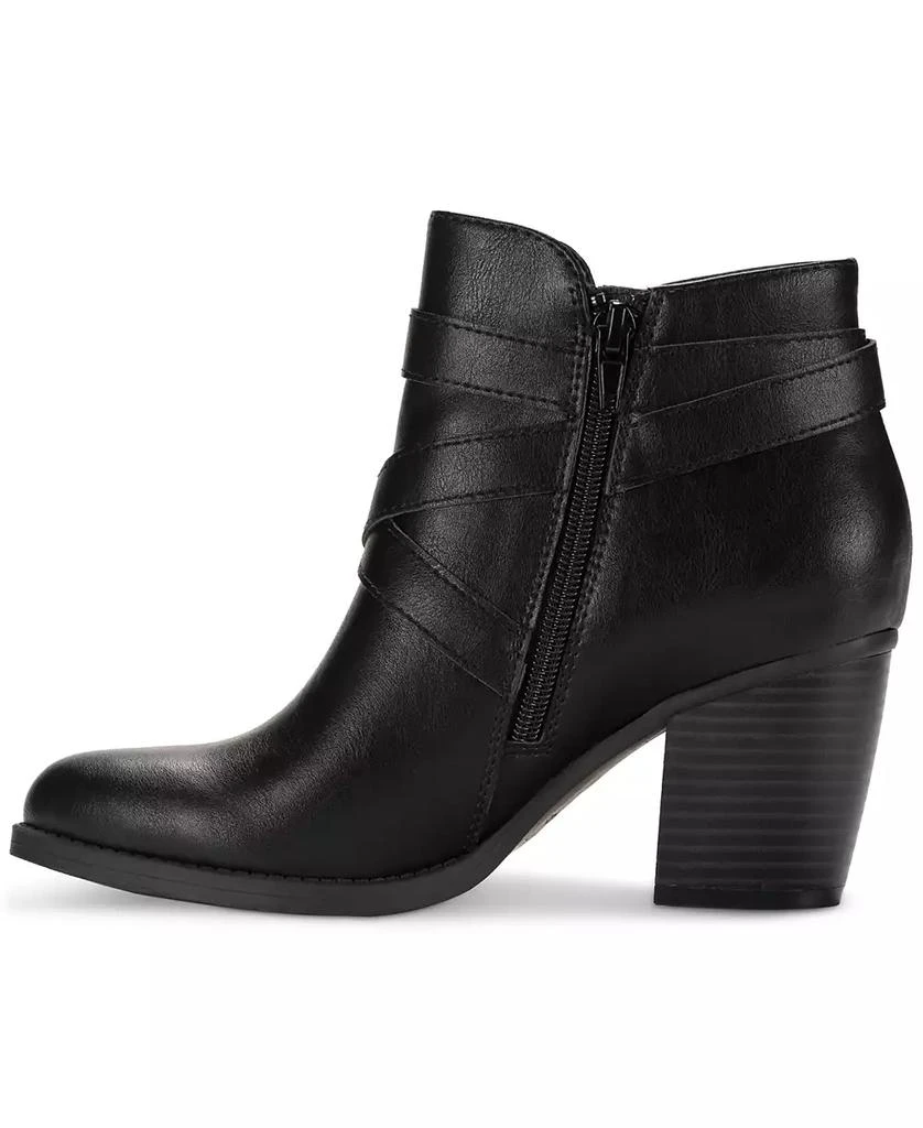 Style & Co Women's Zetaa Strappy Belt-Heel Booties, Created for Macy's 2
