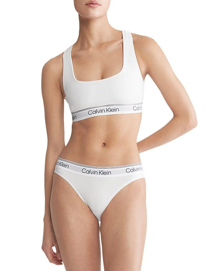 Calvin Klein Logo Band Sports Bra 4