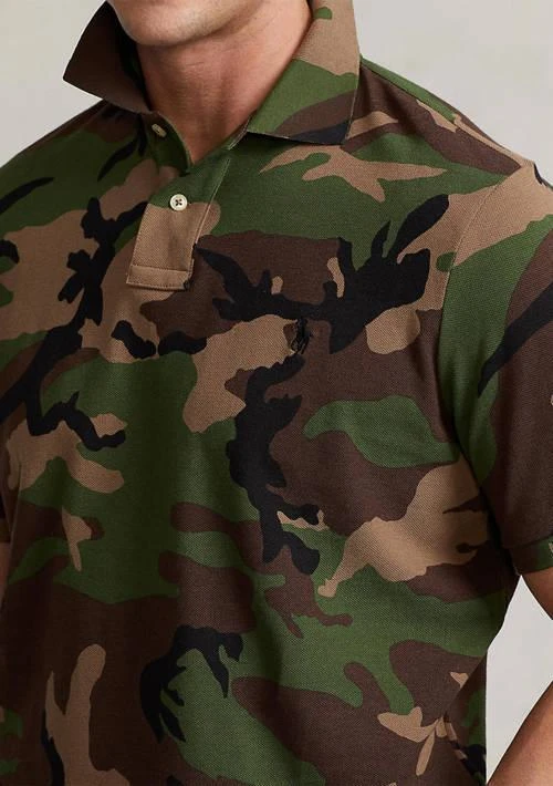 Ralph Lauren Ralph Lauren Classic Fit Camo Mesh Polo Shirt 3