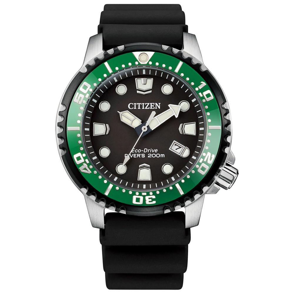 Citizen Eco-Drive Men's Promaster Diver Black Strap Watch 44mm