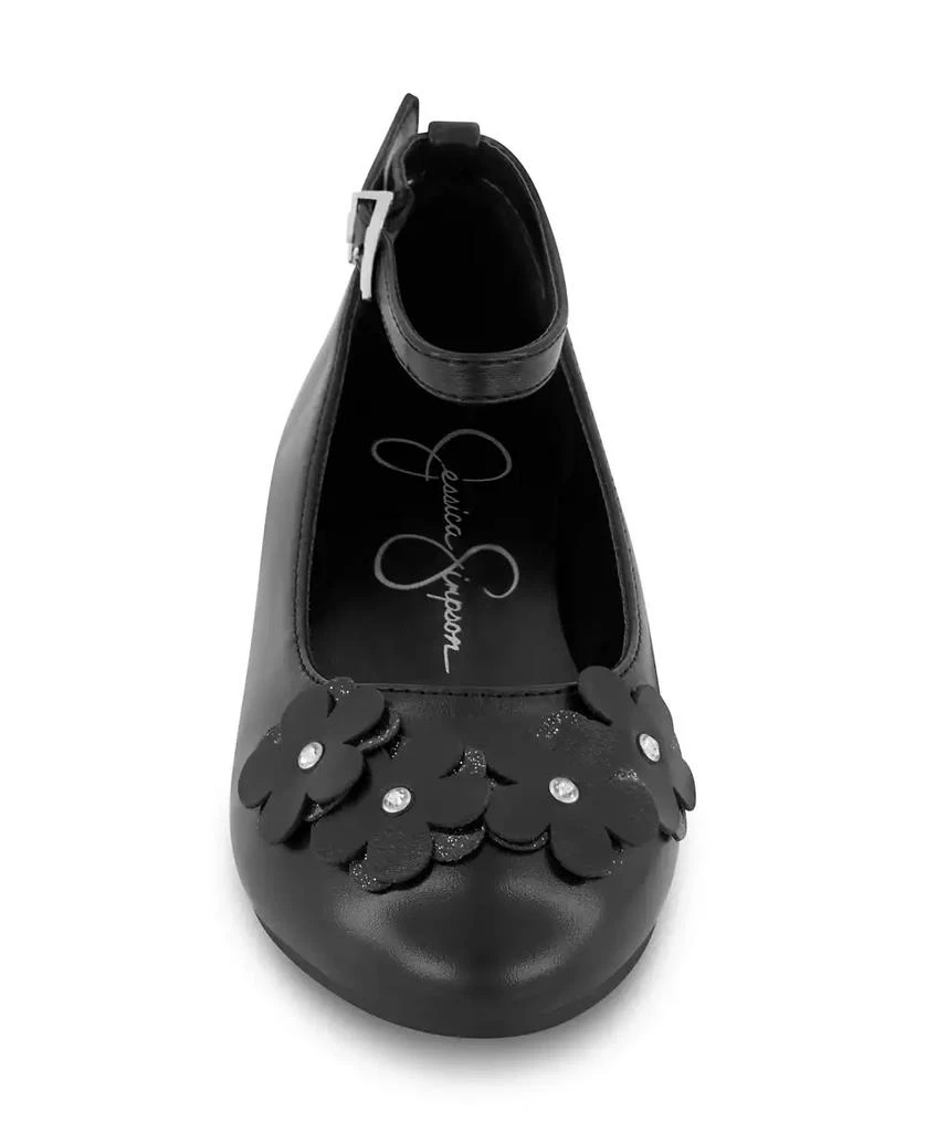 Jessica Simpson Little and Big Girls Amy Petal Ballet Flat 9