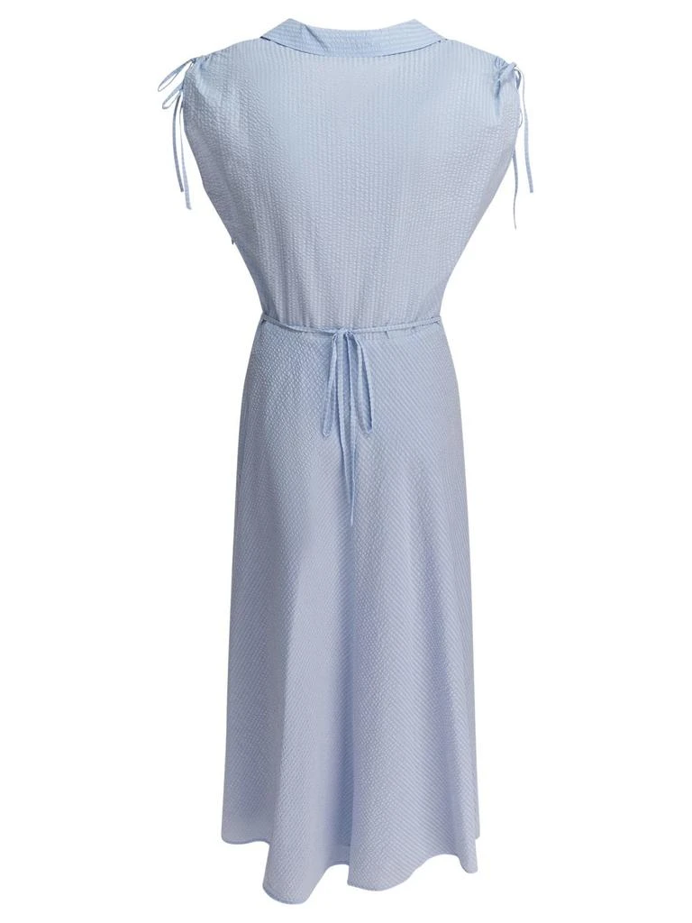 INES DE LA FRESSANGE Ines De La Fressange Tie Sleeve Midi Dress 2
