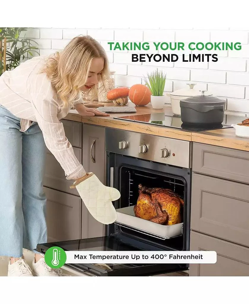 NutriChef 54-Piece Non-Stick Cookware 
Bakeware Set, Professional Kitchen Collection with Pots, Pans 
Tools 7