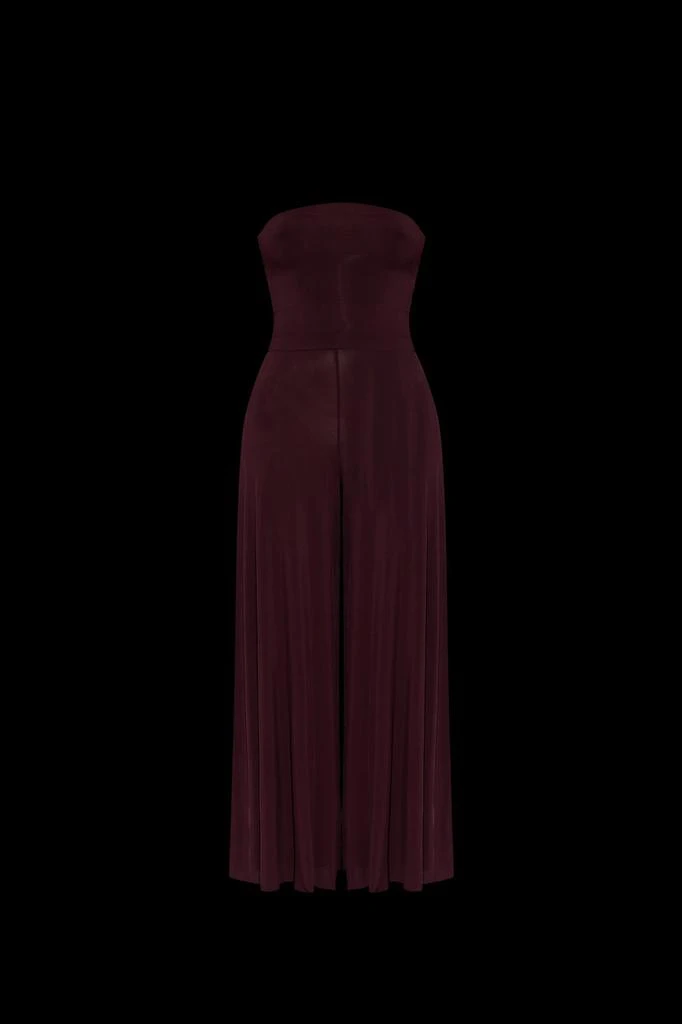 Alaïa Alaïa Soft Jersey Bustier Jumpsuit 1