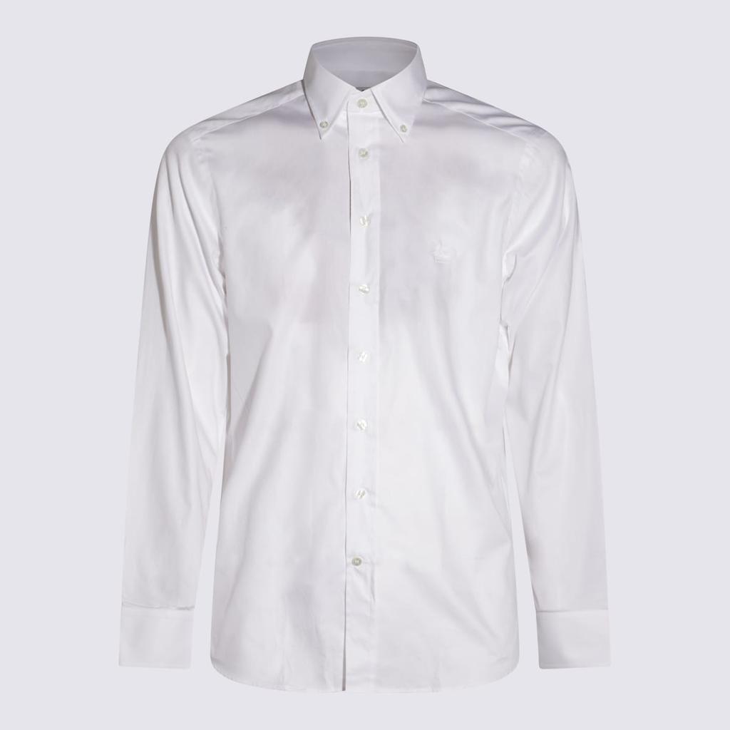 ETRO White Cotton Shirt